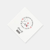 看護学校大学院ギア スタンダードカクテルナプキン (角)