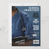 看護学校大学院写真専門誌 招待状 (正面)