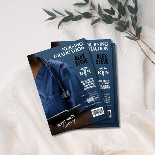 看護学校大学院写真専門誌 招待状