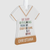 看護学校学生未来ナースRNギフト オーナメント (正面)