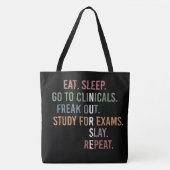 看護学校学生未来ナースRNギフト トートバッグ (正面)