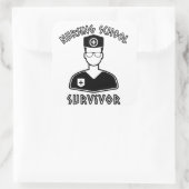 看護学校生存者ナース医療 スクエアシール (バッグ)