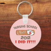 看護学校2012年卒業 キーホルダー (正面)