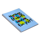 看護学生のおもしろいは? ノートブック (右側)