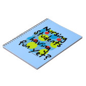 看護学生のおもしろいは? ノートブック (左側)