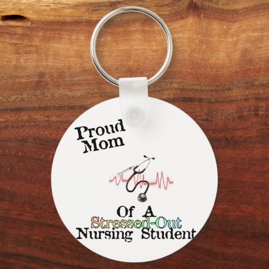 看護学生のお母さん キーホルダー (正面)