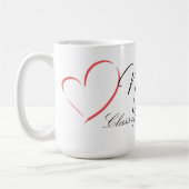 看護学生の卒業のマグ コーヒーマグカップ (左)