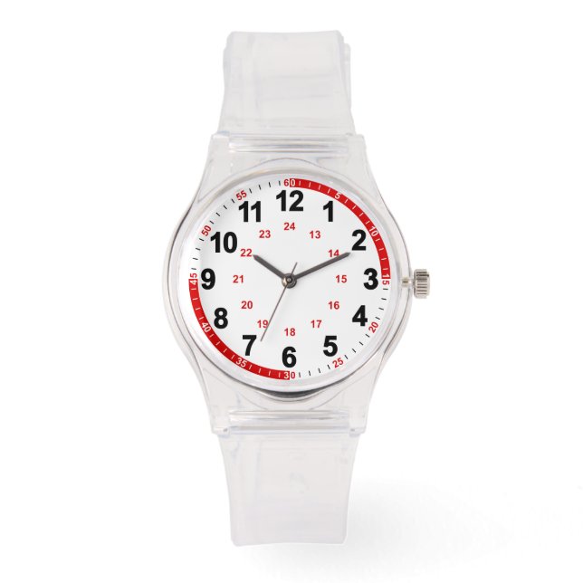看護学生の注意 腕時計 (正面)