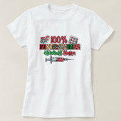 看護学生の涙 Tシャツ (デザイン正面)