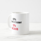 看護学生カッコイイ コーヒーマグカップ (正面左)