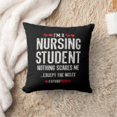 看護学生ギフト – NCLEX Prep – 将来のナース クッション (ブランケット)
