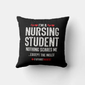 看護学生ギフト – NCLEX Prep – 将来のナース クッション (裏面)