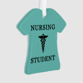 看護学生セ ラミックオーナメント オーナメント (正面)