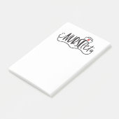 看護学生ナース ポストイット (アングル)