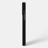 看護学生ハート型聴診器看護師名前写真 iPhoneケース (左側面)