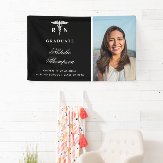 看護学生登録ナース卒業カスタム 横断幕 (インサイチュ)