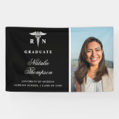 看護学生登録ナース卒業カスタム 横断幕 (横)