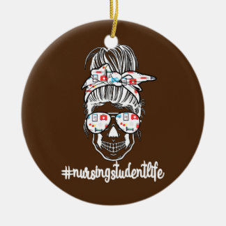 看護学生看護学校ナース生 セラミックオーナメント