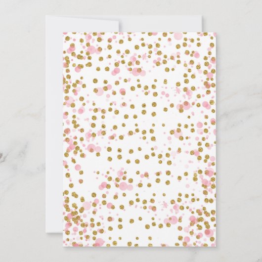 看護専門学校の卒業の招待状 招待状 (裏面)