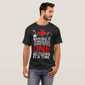 看護専門学校のTシャツを通ってそれの作成 Tシャツ (正面フル)