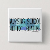 看護専門学校は私を敗北させません 缶バッジ (正面)