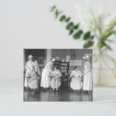 看護専門学校、早い1900年代 ポストカード (スタンド正面)