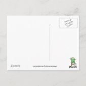 看護師ありがとう カートゥーン ポストカード (裏面)