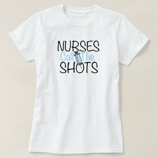 看護師が主役のTシャツ Tシャツ (デザイン正面)