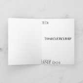 看護師さんへ　ありがとう カード (内部)