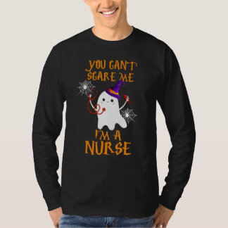 看護師だから怖くない ハロウィン必需品 Tシャツ