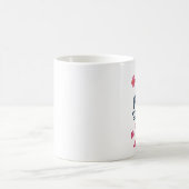 看護師であることを誇りに思う コーヒーマグカップ (中央)