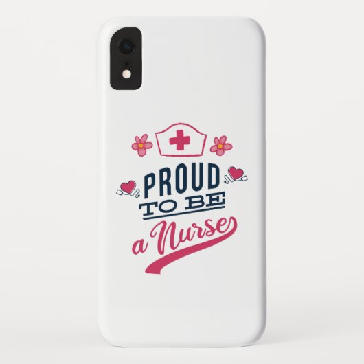 看護師であることを誇りに思う Case-Mate iPhoneケース (裏面)