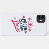 看護師であることを誇りに思う Case-Mate iPhoneケース (裏面(横))