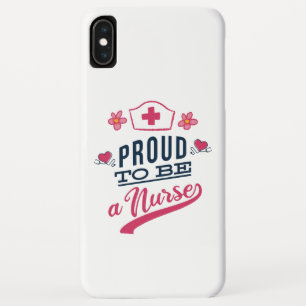 看護師であることを誇りに思う iPhone XS MAXケース
