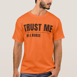 看護師ですから安心してください | モダンな看護師デザイン Tシャツ
