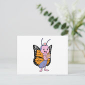 看護師としての蝶 ポストカード (スタンド正面)