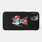 看護師として働く犬、ナース服を着た犬 Case-Mate iPhoneケース (裏面(横))