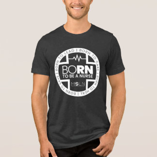看護師として生まれ変わる ダークカラー トリブレンドTシャツ トライブレンドTシャツ