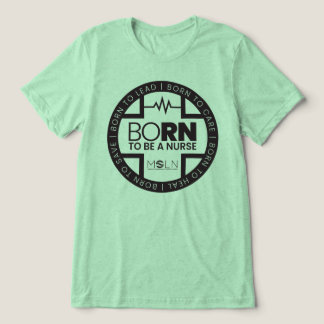 看護師として生まれ変わる 軽量トリブレンドTシャツ トライブレンドTシャツ
