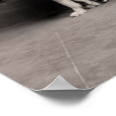 看護師とレスキュードッグ / ゴールドの医神杖 RN エンブレム ポスター (角)