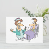 看護師と患者の招待状 招待状 (スタンド正面)