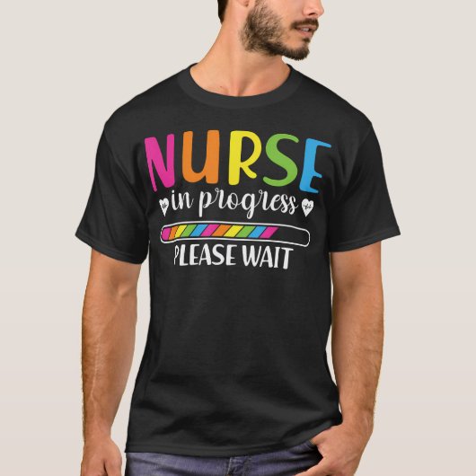 看護師になるための看護学生BSN医療 Tシャツ (正面)