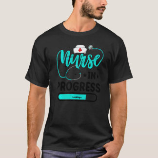 看護師になる過程 看護学生 未来の看護師 人生 Tシャツ