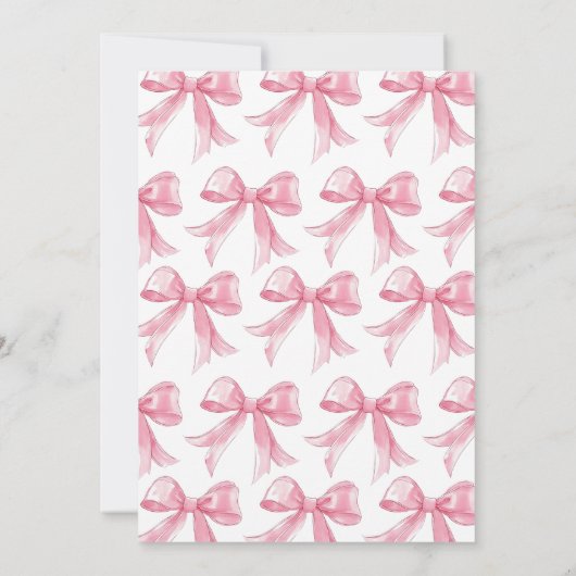 看護師のピン授与式 招待状 (裏面)