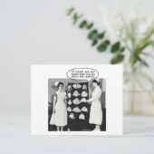 看護師のユニフォームについて ポストカード (スタンド正面)