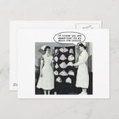 看護師のユニフォームについて ポストカード (正面/裏面)