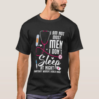 看護師の仕事は女性が多いですが男性も活躍中です 看護師の日 Tシャツ