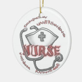 看護師の公理 セラミックオーナメント (左)