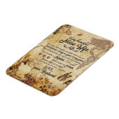 看護師の妻へのプレゼント | 美しい妻へ マグネット (左側)