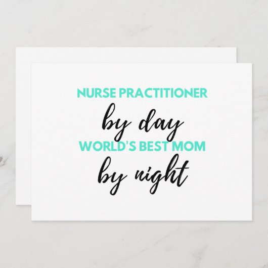看護師の日中 世界で最高のママ２ シーズンカード (正面/裏面)